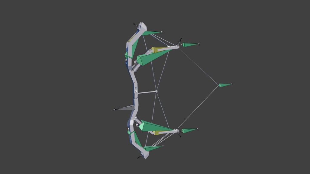 Low poly bow preview image 3